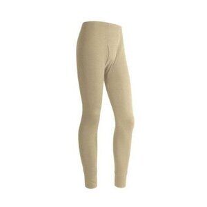 MENS POLARTEC TAN SILKY BOTTOMS SIZE LARGE